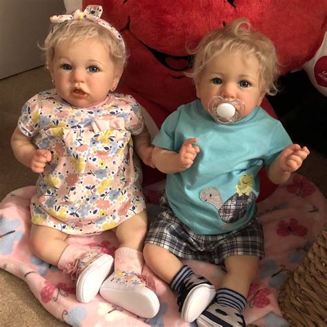 realistic reborn twins sister marrisa  rosson  baby doll