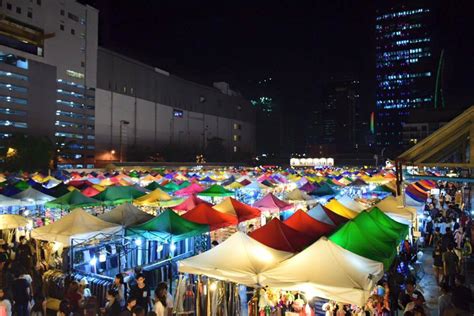 Ratchada Train Night Market In Bangkok Attraction In