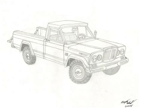 gladiator truck   jeep coloring book pinterest page truck