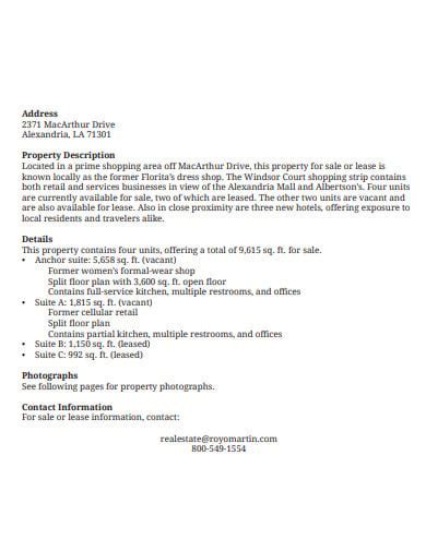 sample proposal letter  buy property