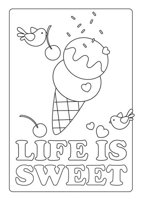 easy  print ice cream coloring pages tulamama