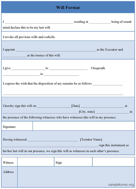 form format sample  form format sample forms