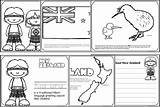 Zealand sketch template