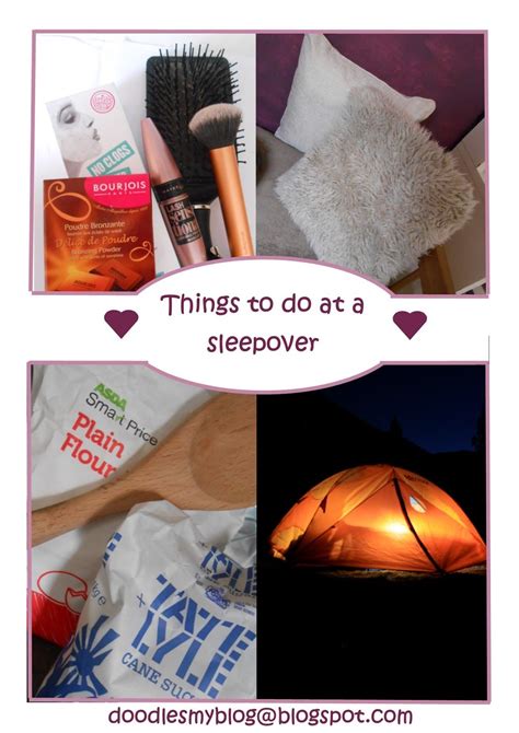 Things To Do At A Sleepover Things To Do At A Sleepover Sleepover
