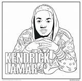 Coloring Pages Rap Drake Sheets Lil Hop Colouring Hip Wayne Kendrick Tyler Lamar Printable Rapper Ghetto Tumblr Book Usher Bun sketch template