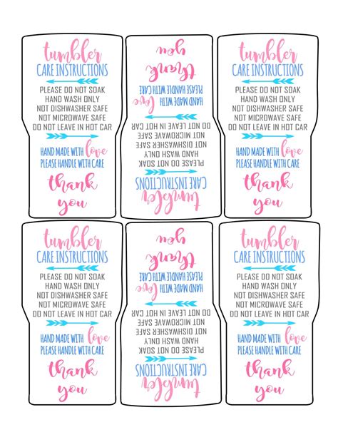 printable care cards    view