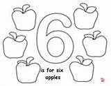 Bingo Apples sketch template