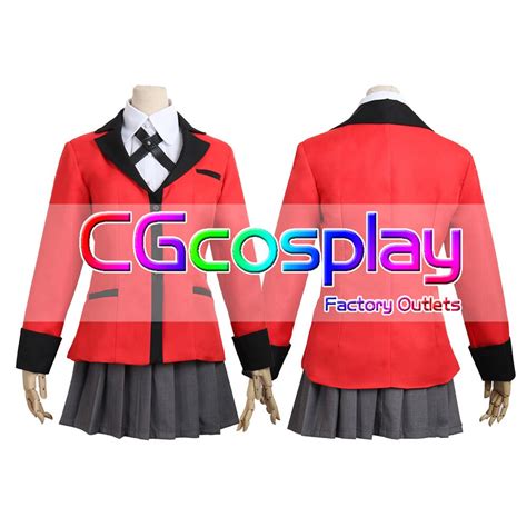 cgcos express kakegurui yumeko jabami uniform anime game cosplay