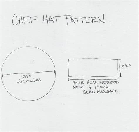 chef hat images  pinterest apron aprons  hat tutorial