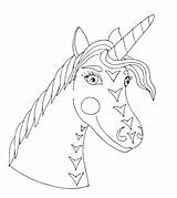 Unicorno Volante Unicorns Gratuitamente sketch template