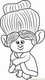 Trolls Coloring Grandma Color Pages Print Online Dreamworks Diamond Guy Printable Coloringpages101 sketch template