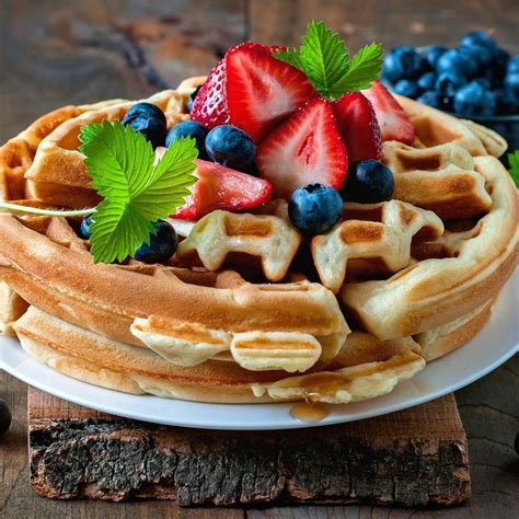 Celebrate National Oatmeal Nut Waffles Day Today 😄 🎉 ️