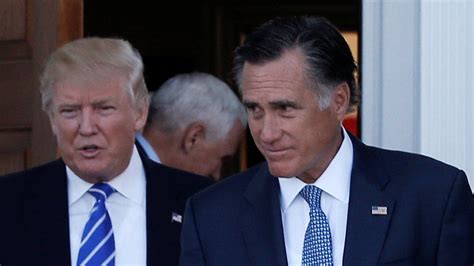 trump election mitt romney considered for secretary of state bbc news