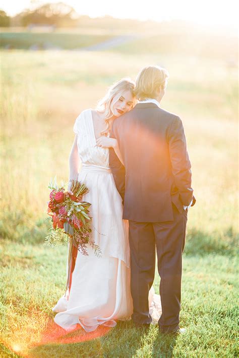 romantic fall wedding inspiration glamour and grace