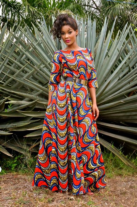 kikis fashion african print maxi dress   kikis fashion