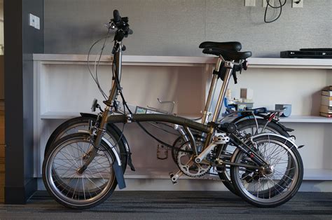 brompton sl folding bike review heres  edge   urban rat race pcworld