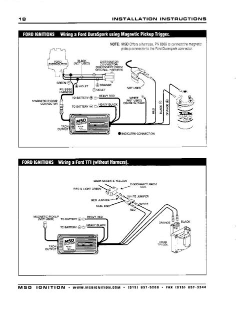 wiring   msd  ignition box page