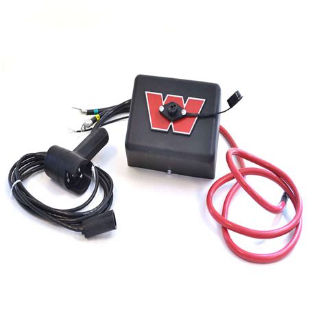 warn     xd winches  volt    red power cable thmotorsports