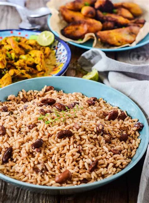 Jamaican Rice And Peas Recipe Healthier Steps