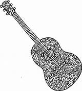 Gitarre Musik Kidspressmagazine Instruments sketch template