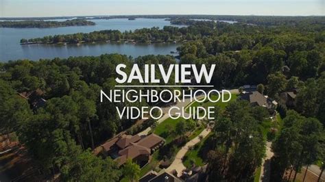 sailview neighborhood aerial video homes  sale  neighbourhood aerial footage aerial