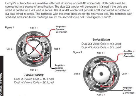 dual  ohm speaker wiring diagram series parallel speaker impedance