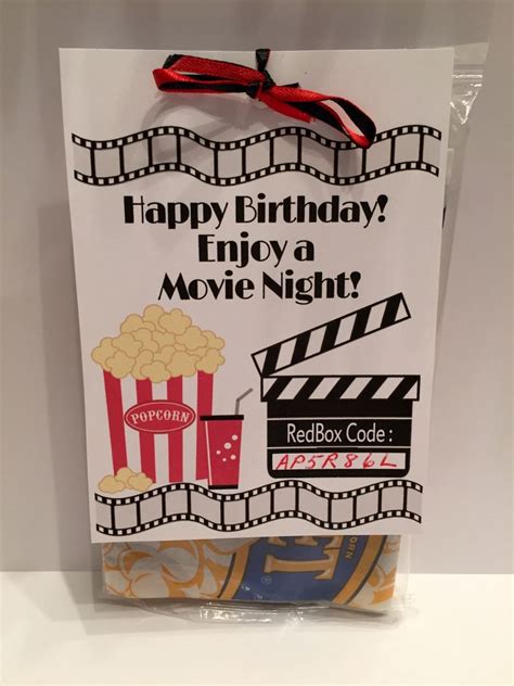 redbox promo codes  gifts birthday gift tags diy birthday gift