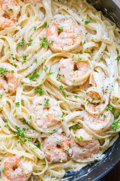 top  recipes   natashaskitchencom creamy shrimp pasta