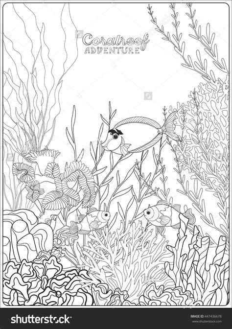 ocean coloring pages fish coloring page mermaid coloring pages adult