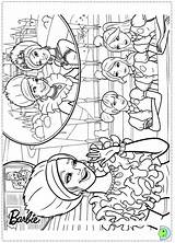 Coloring School Barbie Charm Princess Dinokids Pages Close Print Coloringbarbie sketch template