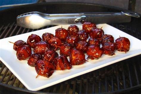 smoked bacon wrapped meatball moink balls recipe