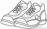 Shoes Coloring Pages Kids Nike Clipart Running Drawing Sneakers Tennis Pair Lebron Book Shoe Useful Stock Printable Template Color Drawings sketch template