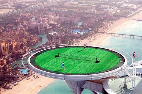 7 Spectacular Tennis Courts Around The World Photos