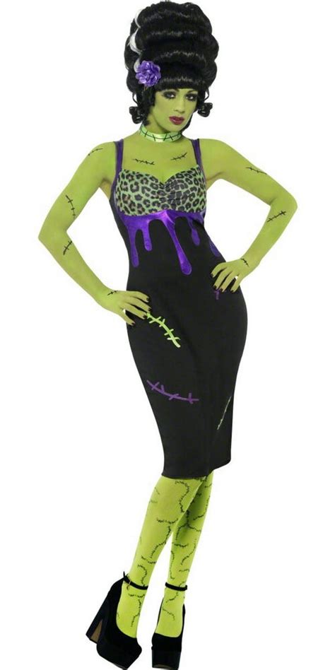 pin up frankie sexy bride of frankenstein adult costume