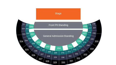 ovo hydro glasgow arena seating map pit standing