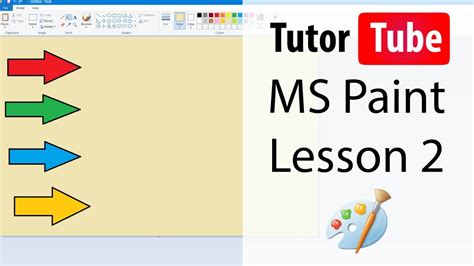 ms paint tutorial lesson   file youtube