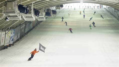 indoor skihallen liegen  lengte piste nos