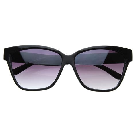 new retro fashion blog cat eye horn rimmed sunglasses sunglass la