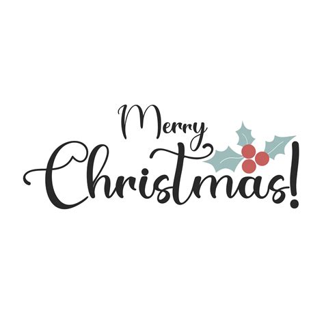 sticker lettering merry christmas  png