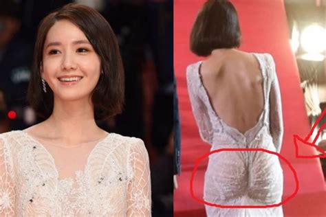 Yoona Wears Sexy Revealing Dress Which Showed Her Butt Drama Obsess