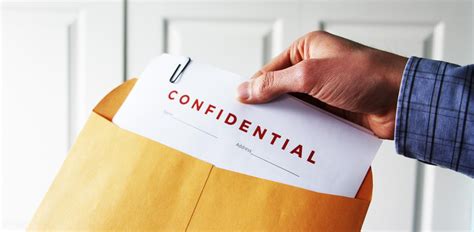 importance  confidentiality