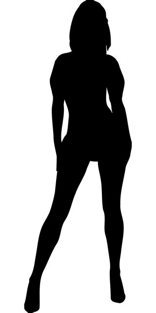 female girl silhouette · free vector graphic on pixabay