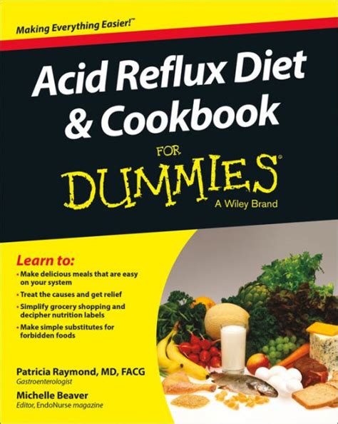 Acid Reflux Diet And Cookbook For Dummies By Patricia