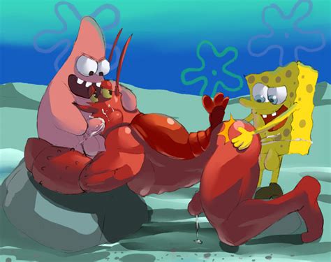 image 675657 larry the lobster patrick star spongebob squarepants spongebob squarepants series