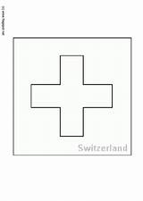 Switzerland Flag Coloring Edupics sketch template