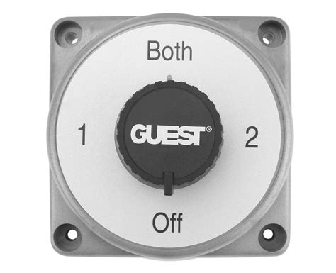 guest battery switch heavy duty selector