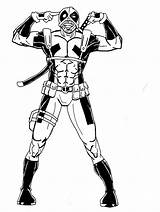 Deadpool Kolorowanki Superheroes Coloring4free Midas Printmania Wolverine Brillant Magnifique Clipartmag Fumetto Pobrania Pobierz Drukuj Imprimé sketch template