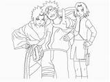 Team Naruto Coloring Pages sketch template