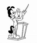 Coloring Animaniacs Pages Yakko Character Cartoon Printable Color Coloringpages1001 Kids sketch template