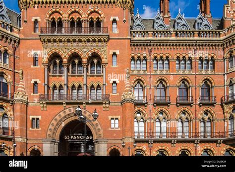 st pancras hotel  res stock photography  images alamy